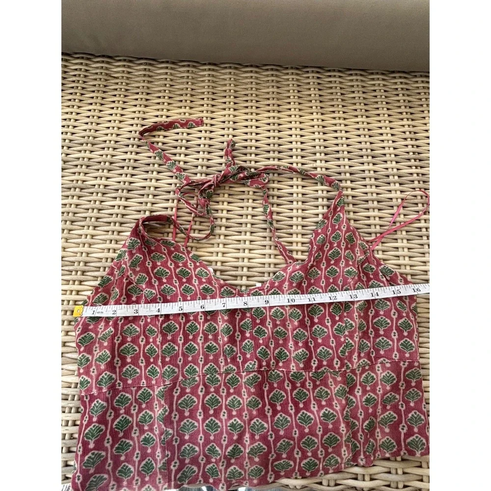 Free People NEW WITH TAGS Rae Halter‎ Crop Top Small boho festival prairie